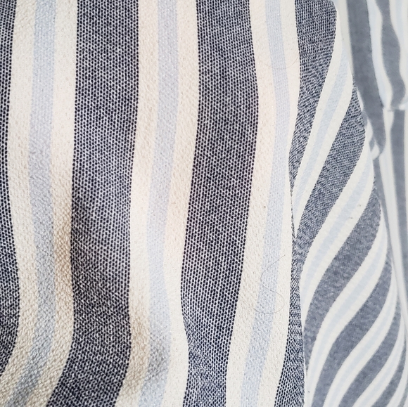 Monteau  Blue and white stripes, Size Large (Medium). - Picture 4 of 4